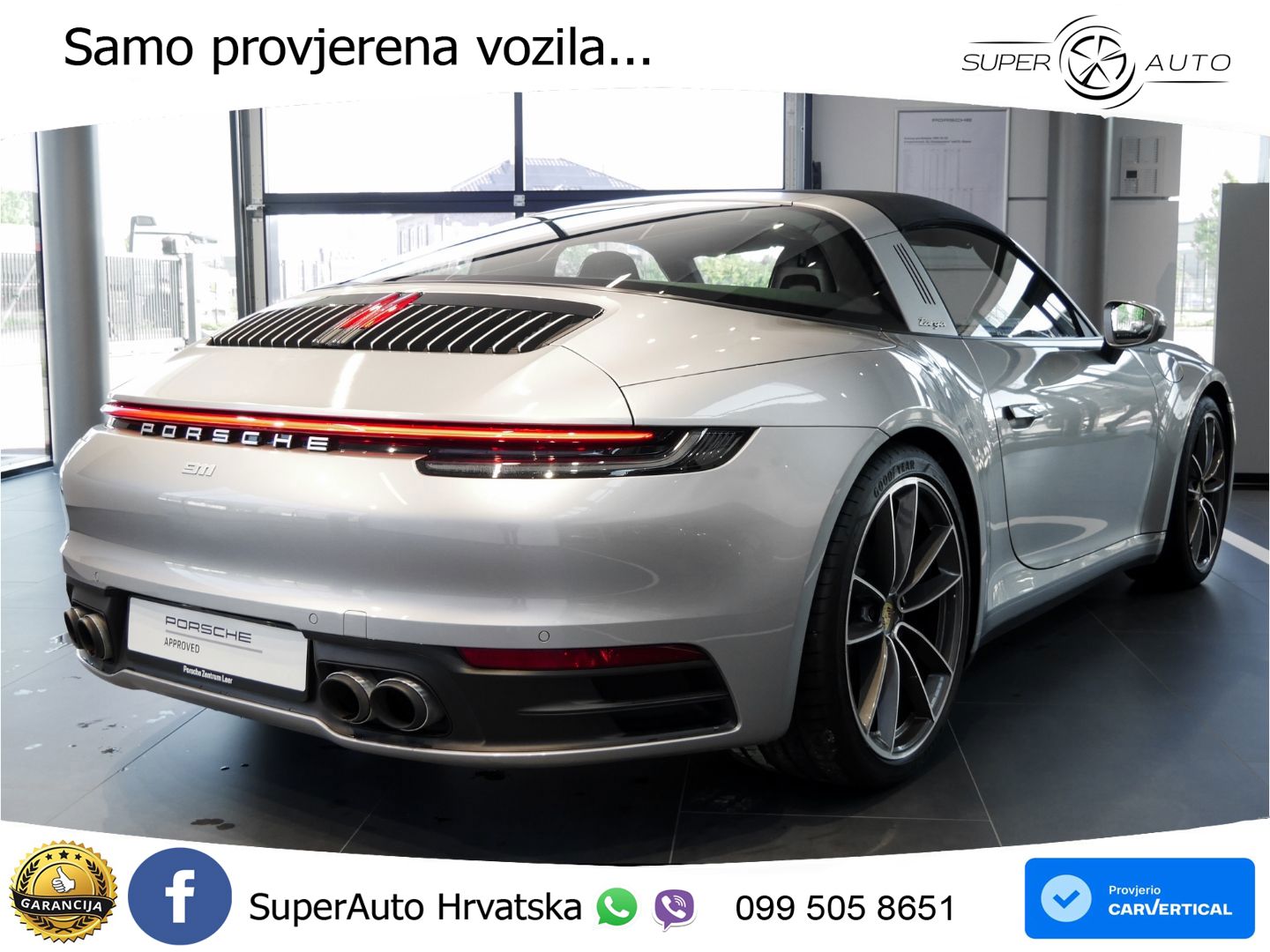 Porsche 911 Targa 4 3.0 (385 KS) PDK