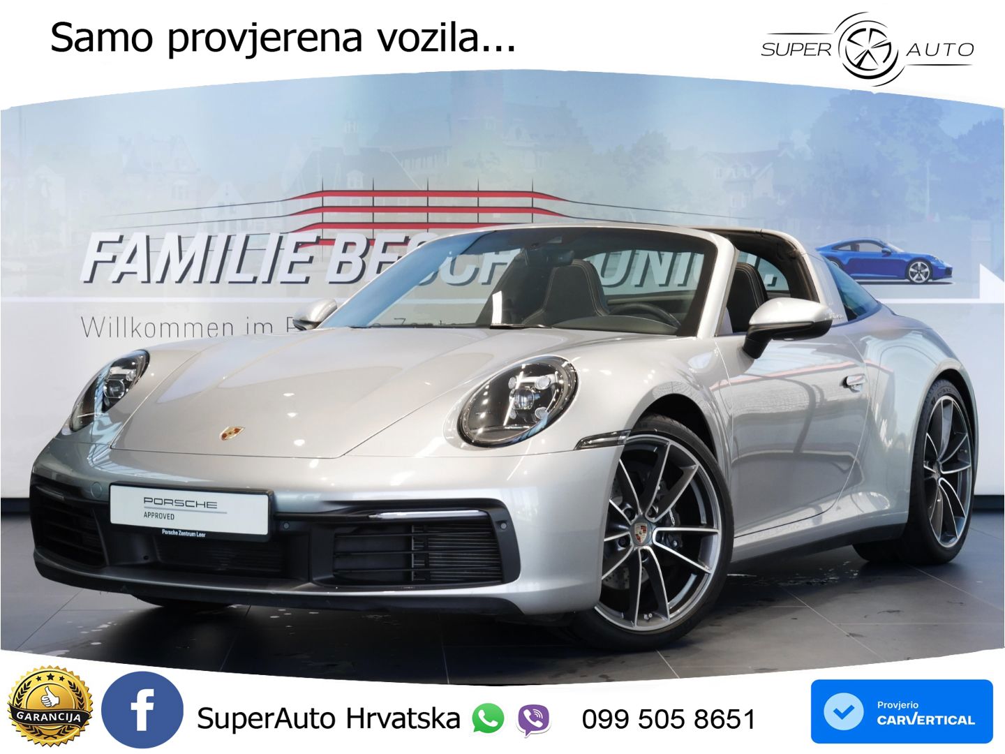 Porsche 911 Targa 4 3.0 (385 KS) PDK