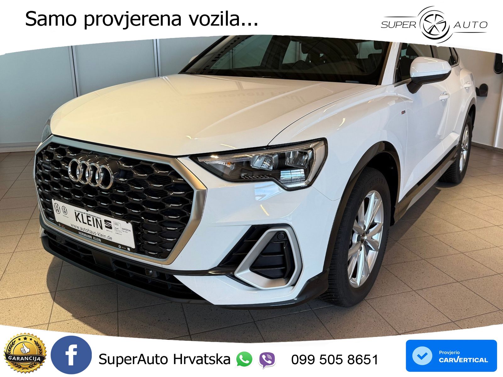 Audi Q3 II Sportback 40 TFSI (190 KS) quattro S tronic S line