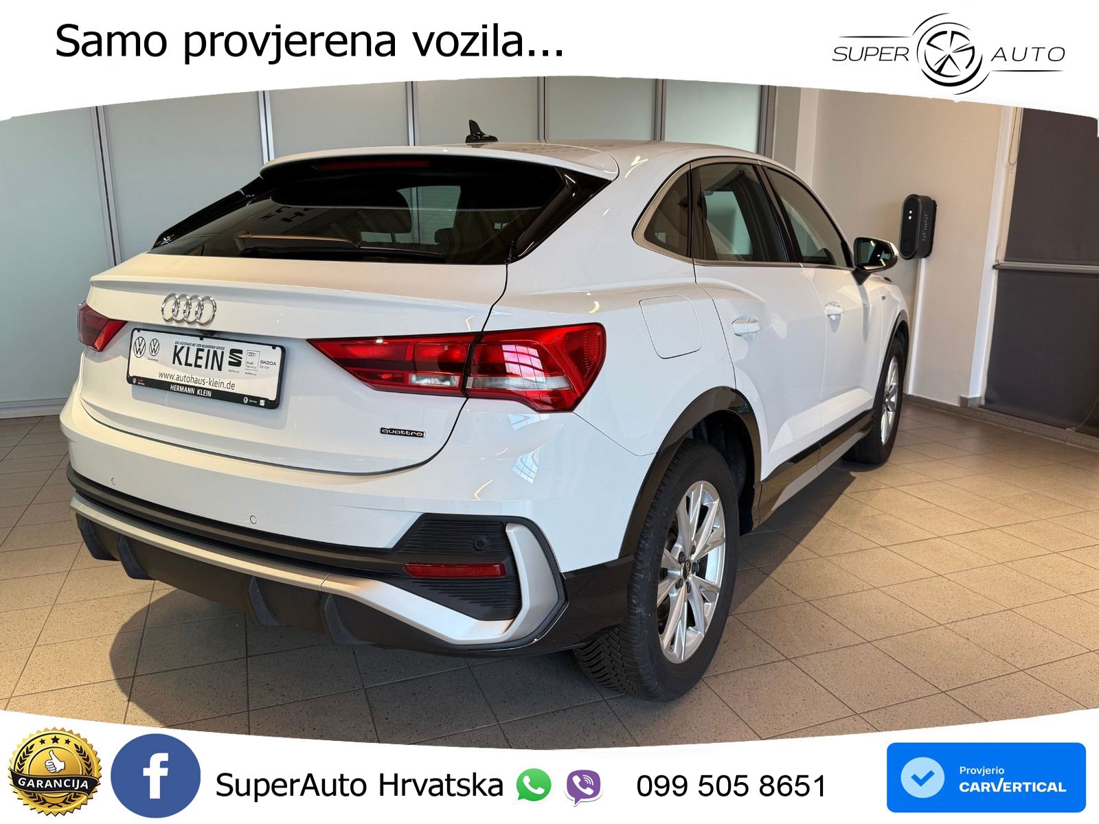 Audi Q3 II Sportback 40 TFSI (190 KS) quattro S tronic S line