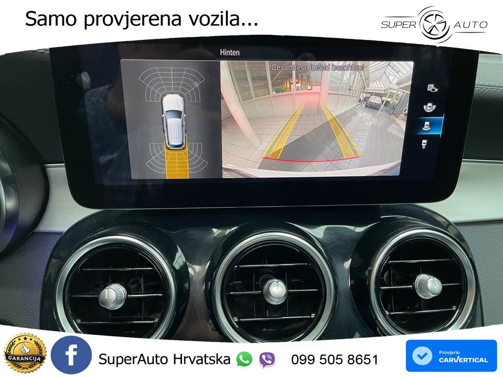 Mercedes GLC 300e (320 KS) 4MATIC 9G-TRONIC AMG ZRAČNI+ACC+GR SJED+KAM+PANO