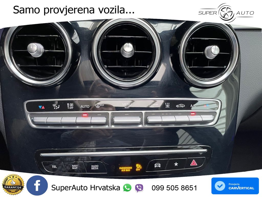 Mercedes GLC 300e (320 KS) 4MATIC 9G-TRONIC AMG ZRAČNI+ACC+GR SJED+KAM+PANO