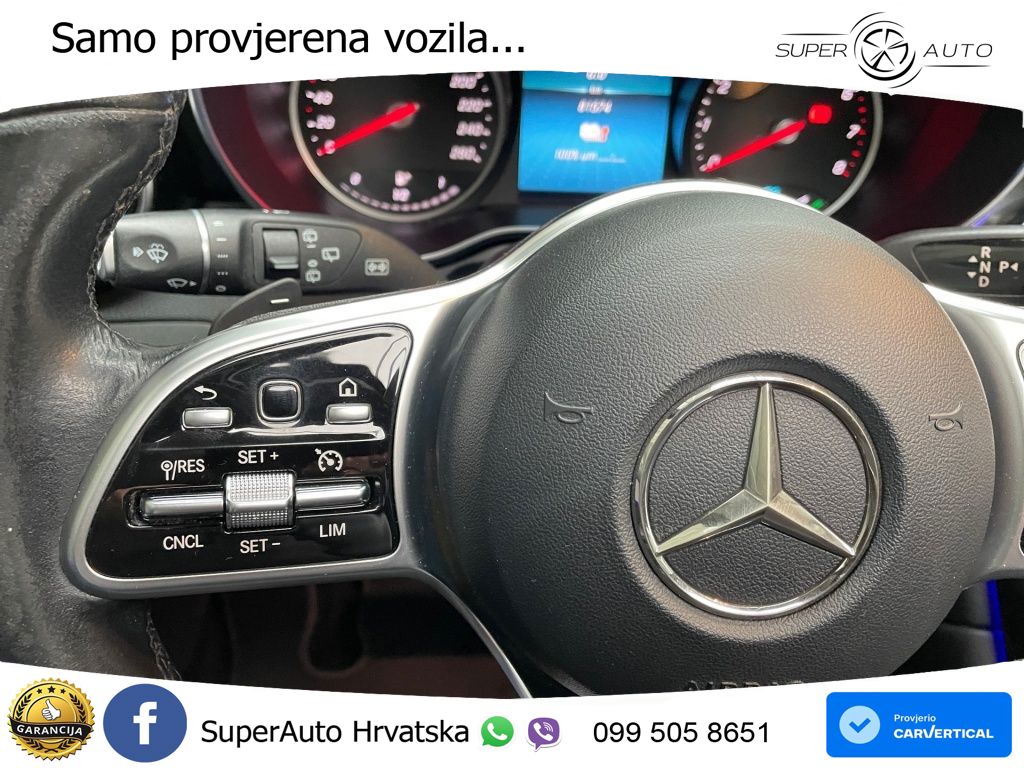 Mercedes GLC 300e (320 KS) 4MATIC 9G-TRONIC AMG ZRAČNI+ACC+GR SJED+KAM+PANO