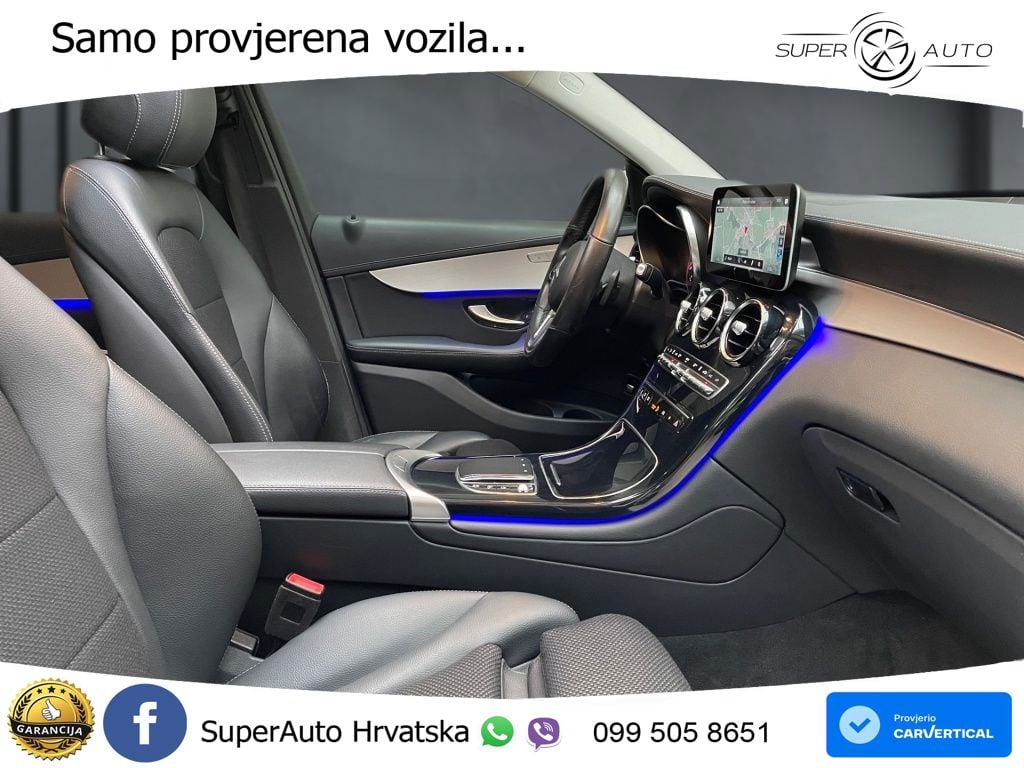 Mercedes GLC 300e (320 KS) 4MATIC 9G-TRONIC AMG ZRAČNI+ACC+GR SJED+KAM+PANO