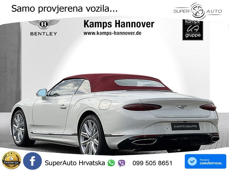 Bentley Continental GTC IV 4.0 V8 TFSi (680 KS) AWD DCT ZRAČNI+ACC+GR SJED+KAM+PANO