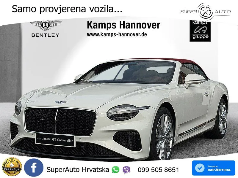 Bentley Continental GTC IV 4.0 V8 TFSi (680 KS) AWD DCT ZRAČNI+ACC+GR SJED+KAM+PANO