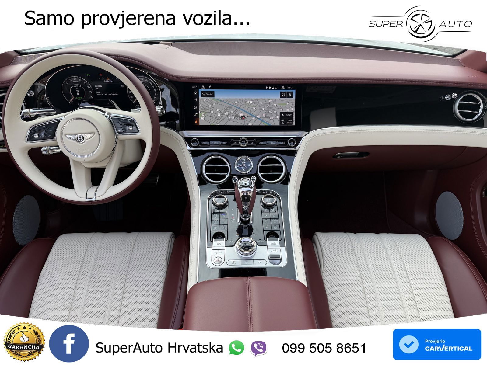 Bentley Continental GTC IV 4.0 V8 TFSi (680 KS) AWD DCT ZRAČNI+ACC+GR SJED+KAM+PANO