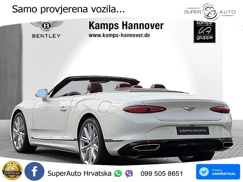 Bentley Continental GTC IV 4.0 V8 TFSi (680 KS) AWD DCT ZRAČNI+ACC+GR SJED+KAM+PANO