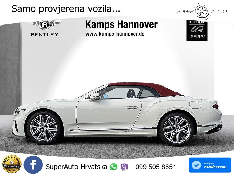Bentley Continental GTC IV 4.0 V8 TFSi (680 KS) AWD DCT ZRAČNI+ACC+GR SJED+KAM+PANO