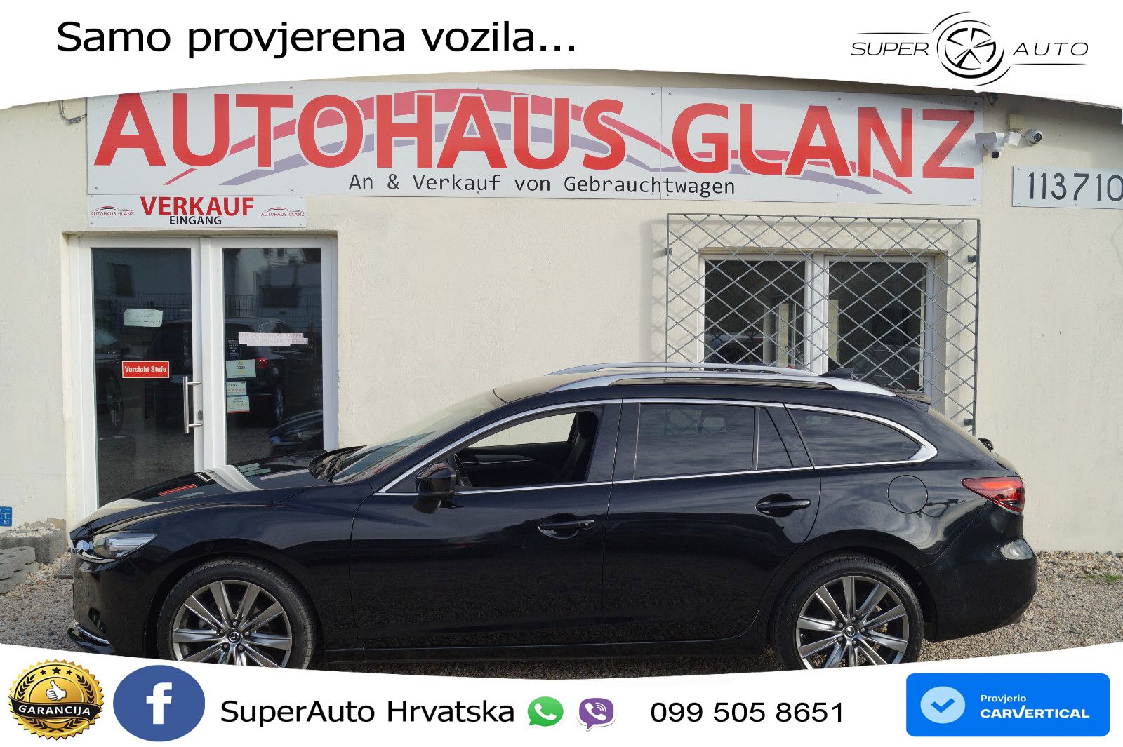 Mazda 6 Sport Combi 2.5 SKYACTIV-G (194 KS) SKYACTIV-Drive LED+GR SJED+ACC