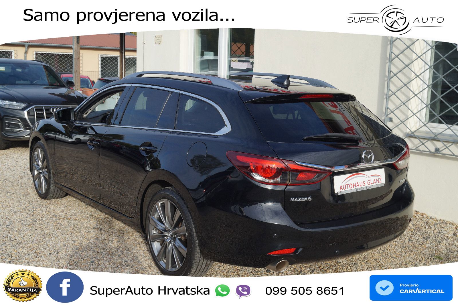 Mazda 6 Sport Combi 2.5 SKYACTIV-G (194 KS) SKYACTIV-Drive LED+GR SJED+ACC