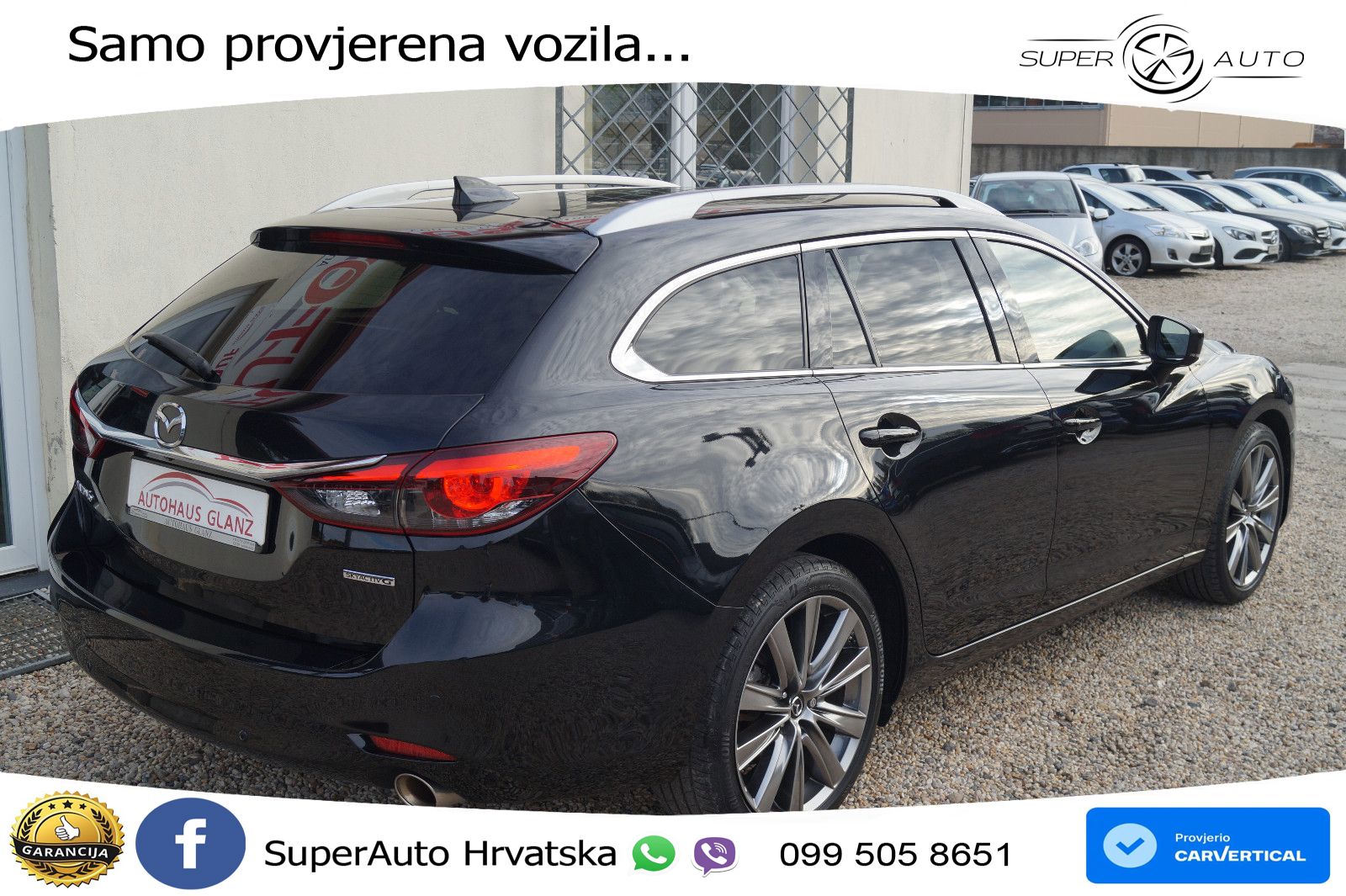 Mazda 6 Sport Combi 2.5 SKYACTIV-G (194 KS) SKYACTIV-Drive LED+GR SJED+ACC