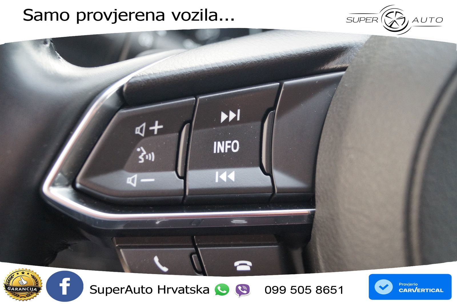 Mazda 6 Sport Combi 2.5 SKYACTIV-G (194 KS) SKYACTIV-Drive LED+GR SJED+ACC