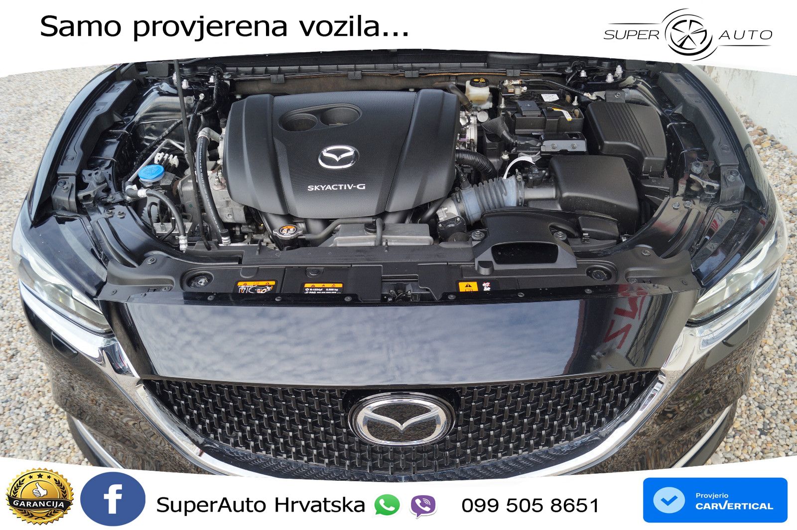 Mazda 6 Sport Combi 2.5 SKYACTIV-G (194 KS) SKYACTIV-Drive LED+GR SJED+ACC