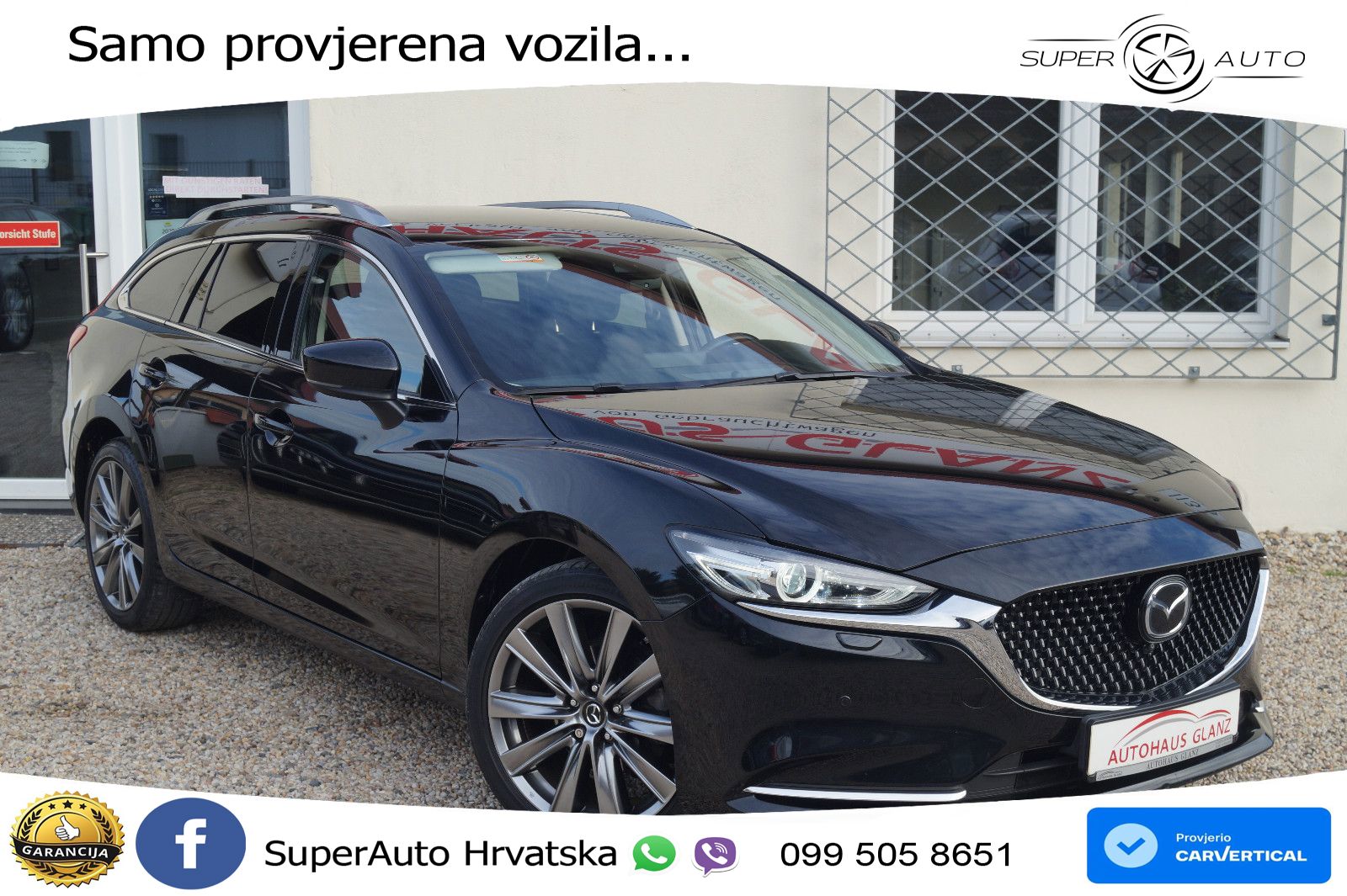 Mazda 6 Sport Combi 2.5 SKYACTIV-G (194 KS) SKYACTIV-Drive LED+GR SJED+ACC