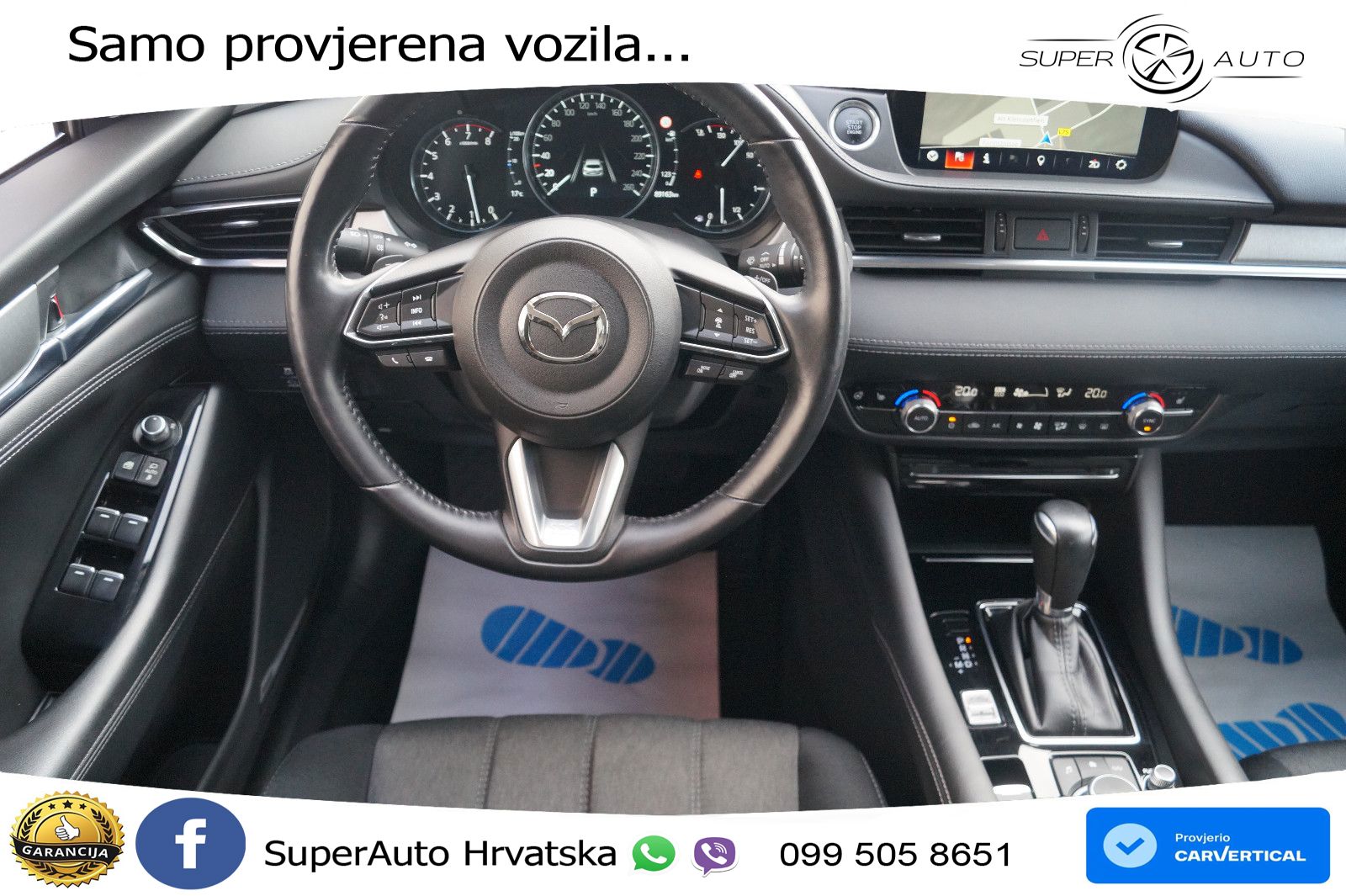 Mazda 6 Sport Combi 2.5 SKYACTIV-G (194 KS) SKYACTIV-Drive LED+GR SJED+ACC