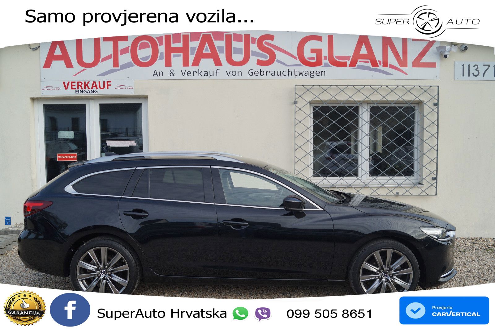 Mazda 6 Sport Combi 2.5 SKYACTIV-G (194 KS) SKYACTIV-Drive LED+GR SJED+ACC