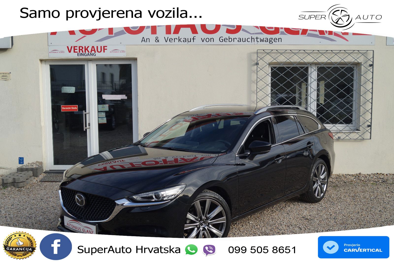 Mazda 6 Sport Combi 2.5 SKYACTIV-G (194 KS) SKYACTIV-Drive LED+GR SJED+ACC