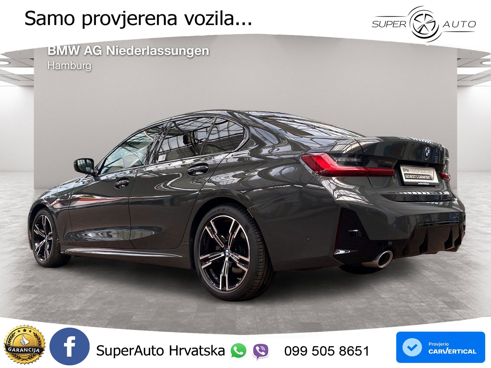 BMW 320i (184 KS) Steptronic M Sport LED+GR SJED+ACC