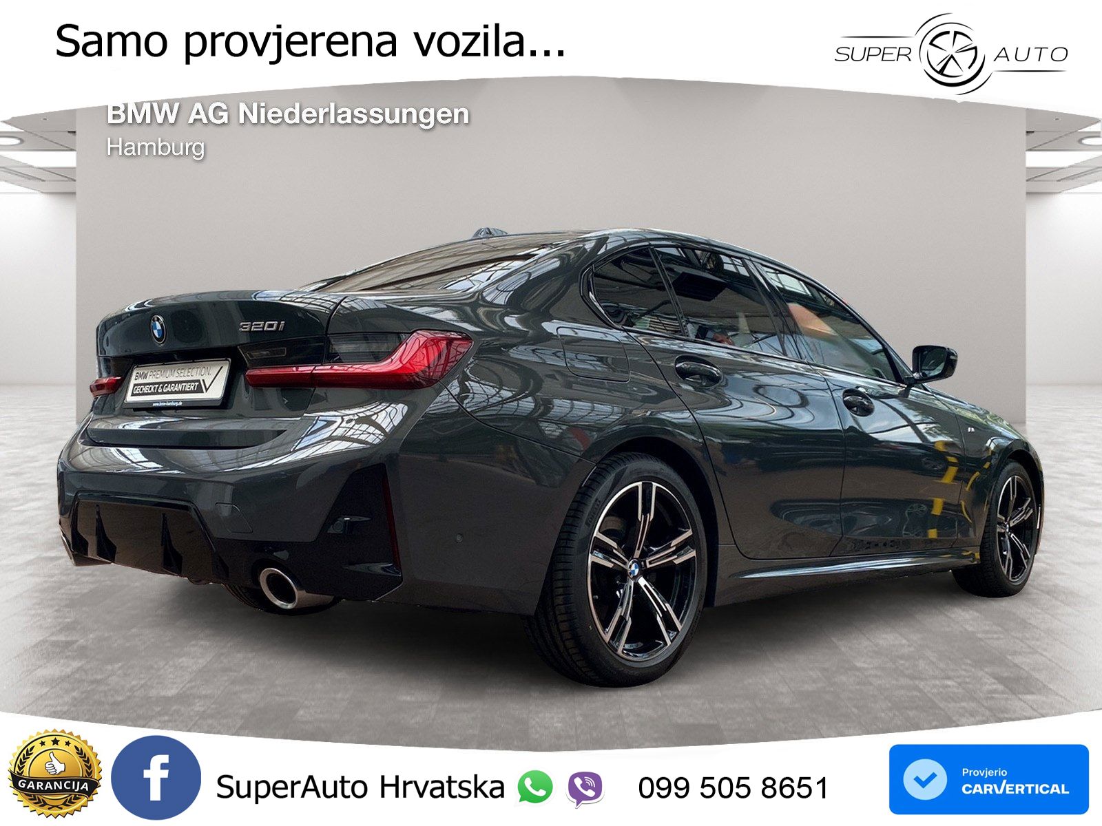 BMW 320i (184 KS) Steptronic M Sport LED+GR SJED+ACC