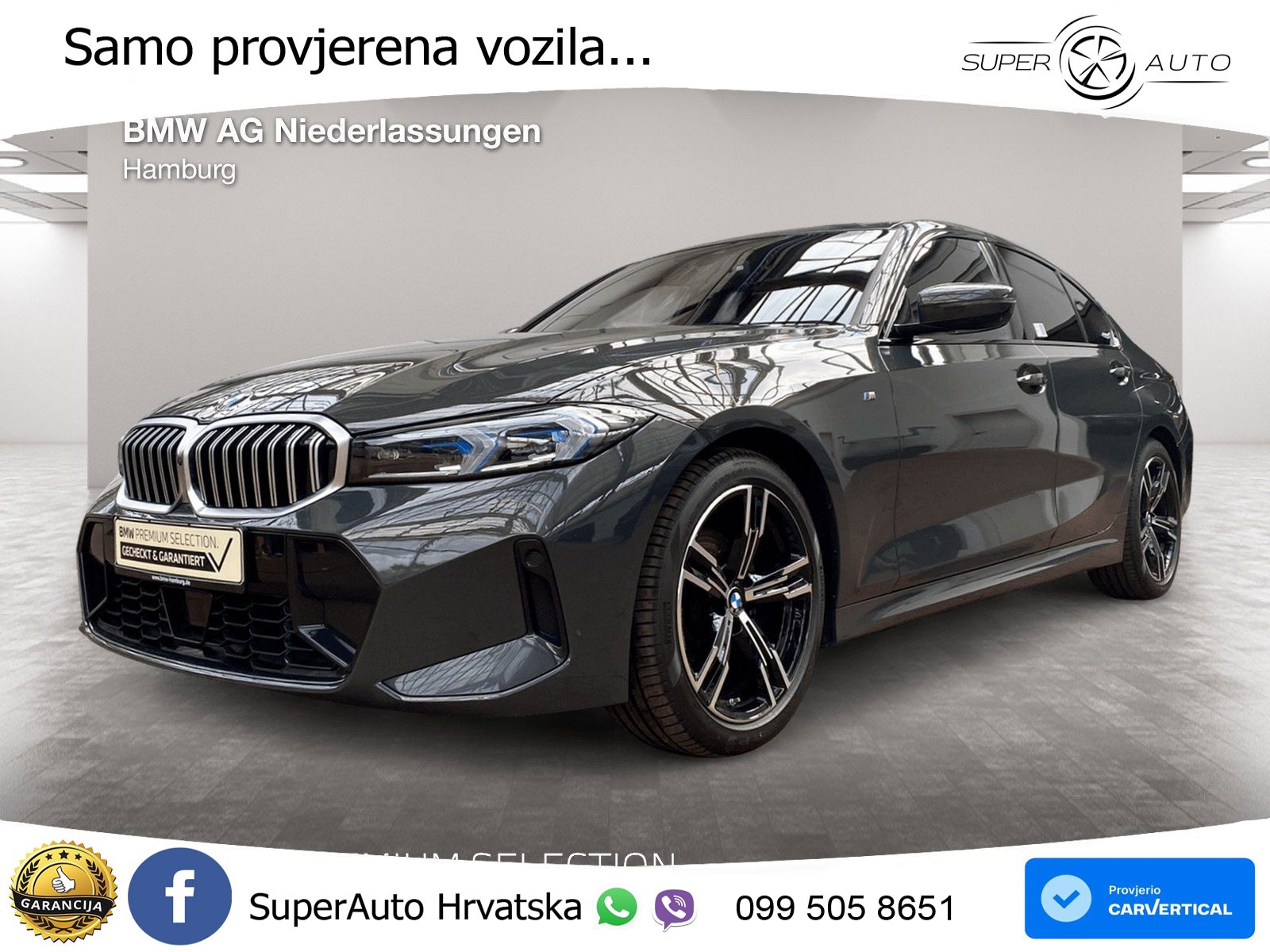 BMW 320i (184 KS) Steptronic M Sport LED+GR SJED+ACC