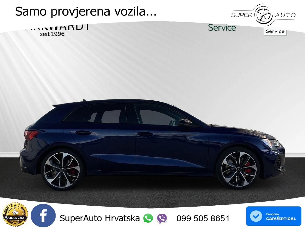 Audi S3 2.0 TFSI (333 KS) quattro S tronic MATRIX+GR SJED+KAM