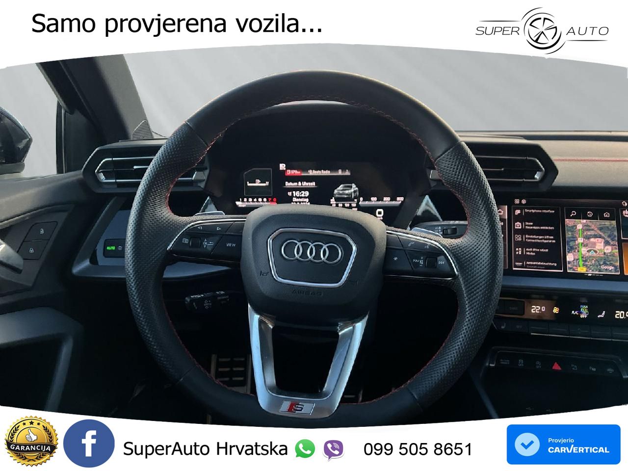 Audi S3 2.0 TFSI (333 KS) quattro S tronic MATRIX+GR SJED+KAM