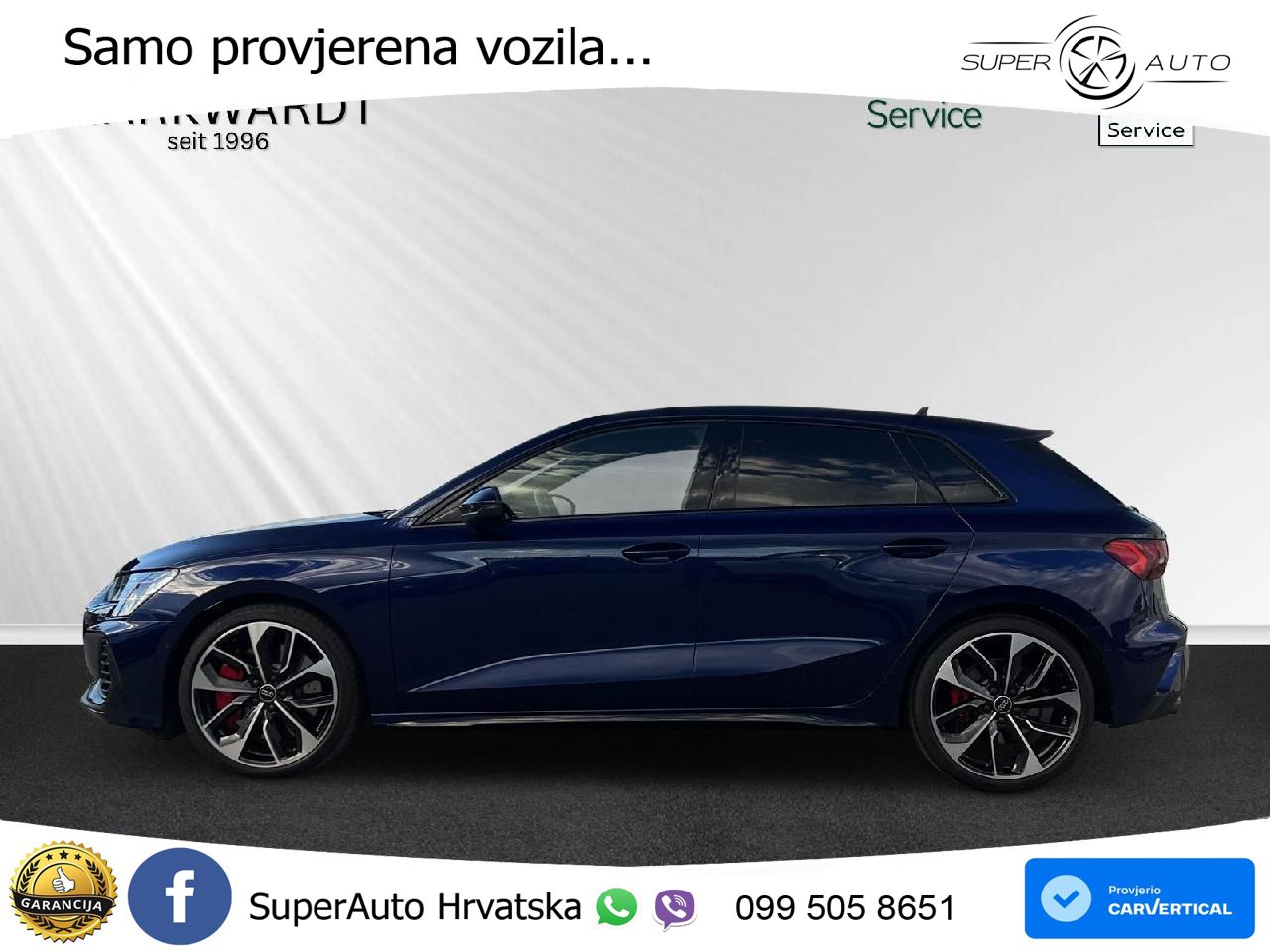 Audi S3 2.0 TFSI (333 KS) quattro S tronic MATRIX+GR SJED+KAM