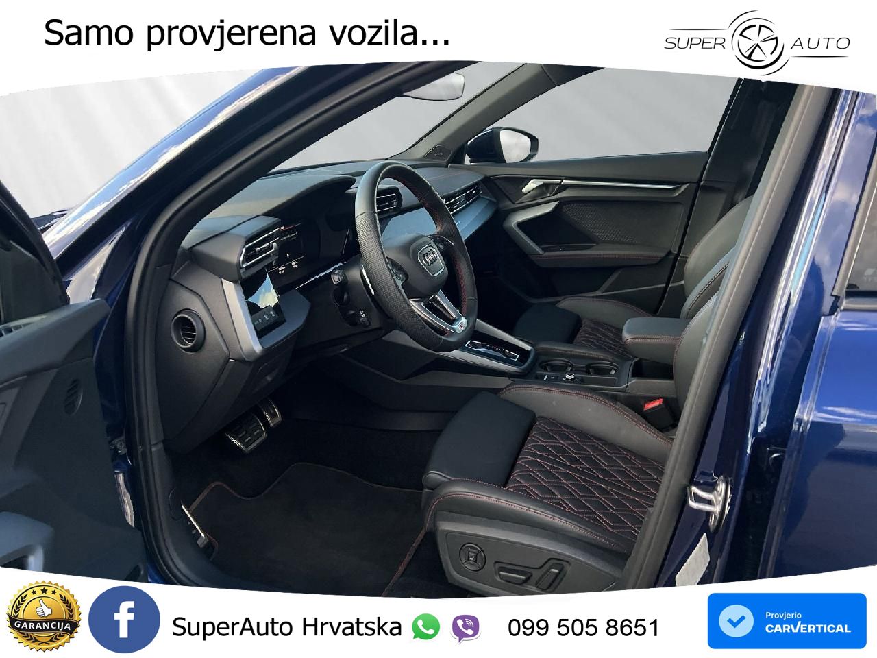 Audi S3 2.0 TFSI (333 KS) quattro S tronic MATRIX+GR SJED+KAM