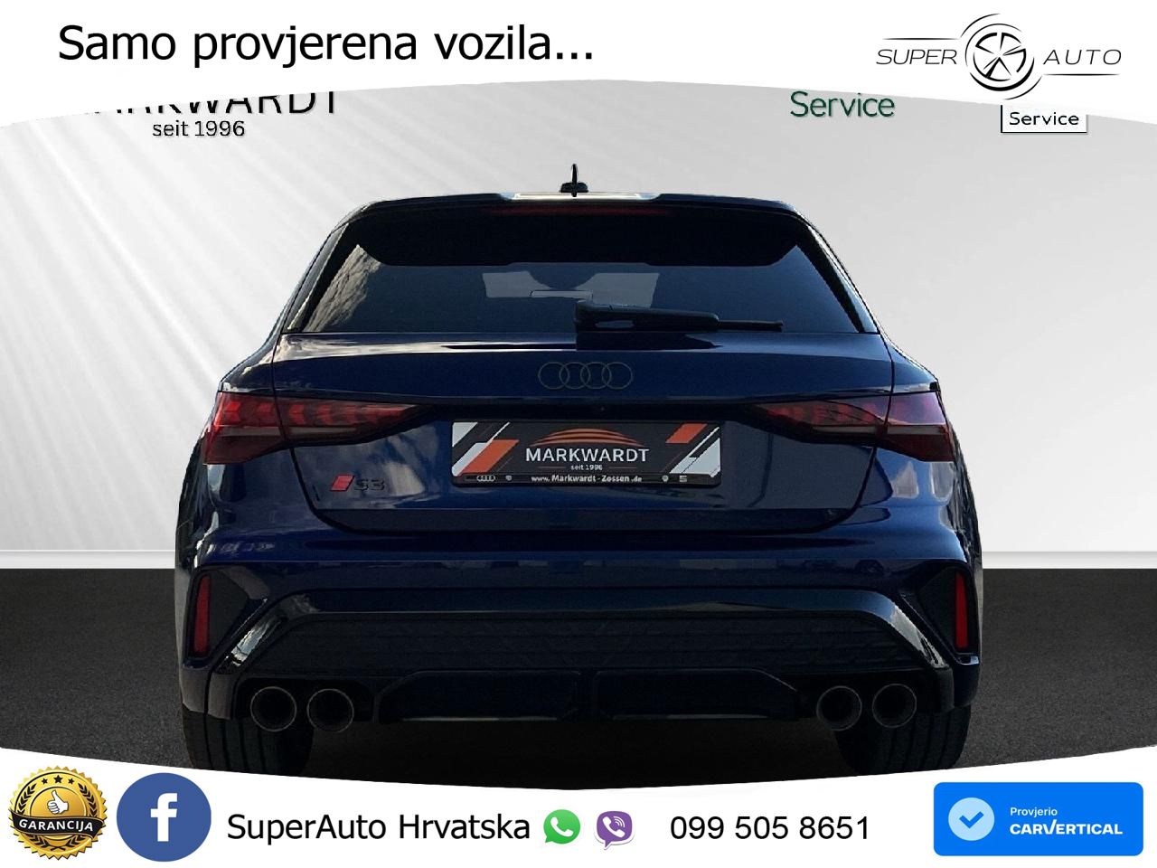 Audi S3 2.0 TFSI (333 KS) quattro S tronic MATRIX+GR SJED+KAM