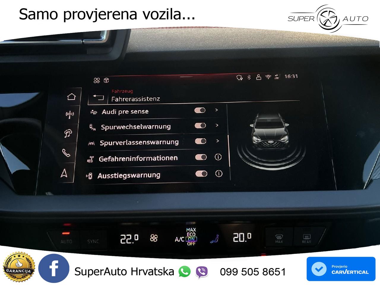 Audi S3 2.0 TFSI (333 KS) quattro S tronic MATRIX+GR SJED+KAM