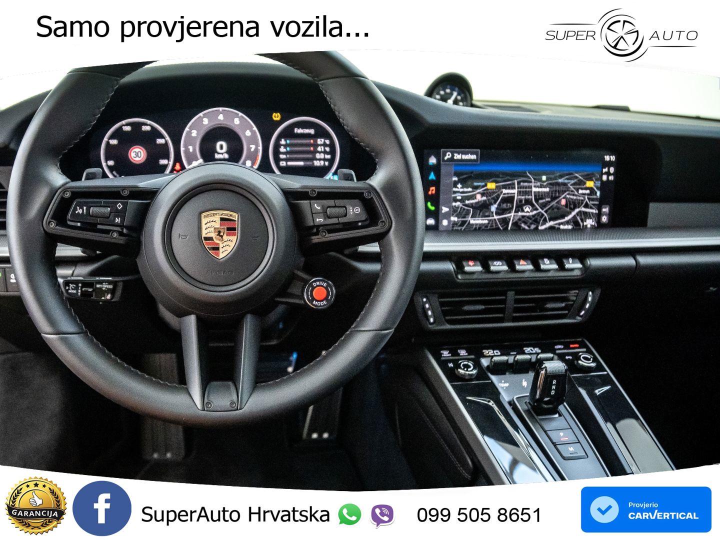 Porsche 911 Carrera GTS 3.0 (480 KS) PDK ACC+GR SJED+360+PANO