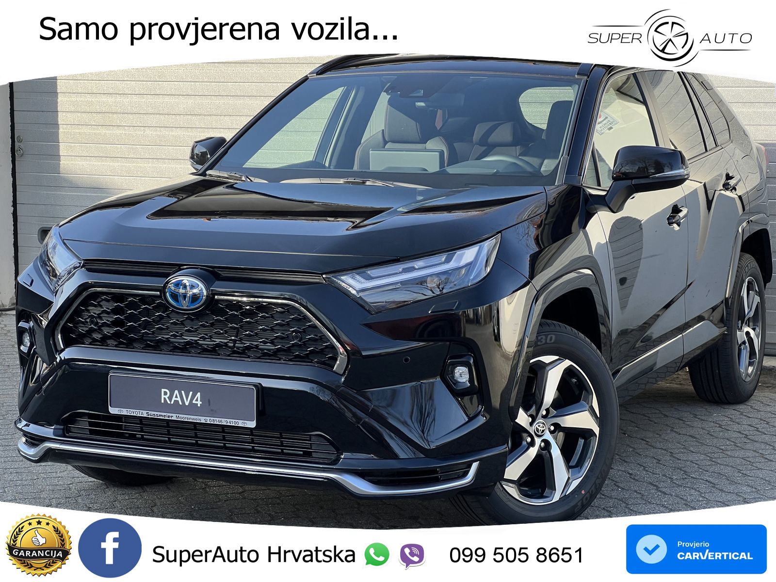 Toyota RAV4 2.5 (306 KS) Hybrid AWD-i eCVT LED+GR SJED+ACC