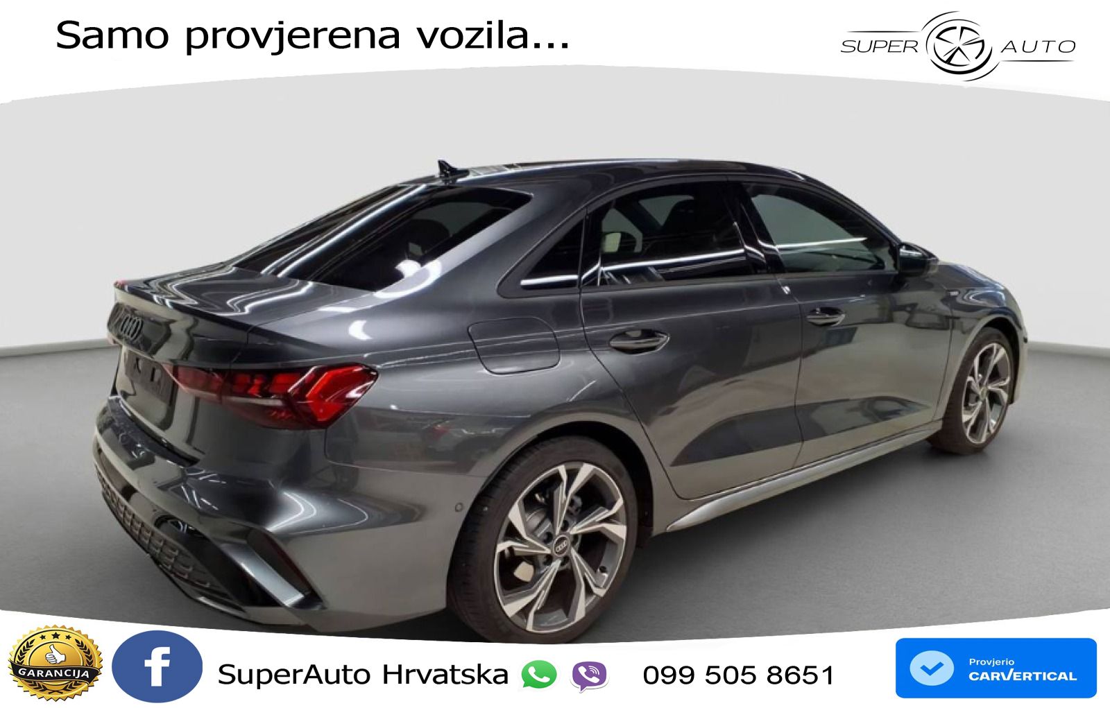 Audi A3 Limuzina 30 TFSI (116 KS) S tronic S line LED+GR SJED+ACC
