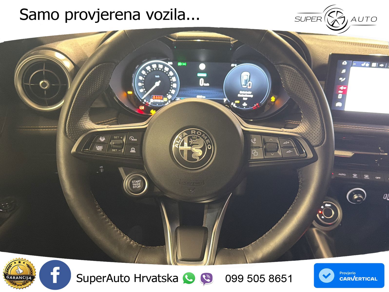 Alfa Romeo Tonale 1.5 VGT (160 KS) 48V-Hybrid TCT LED+GR SJED+ACC