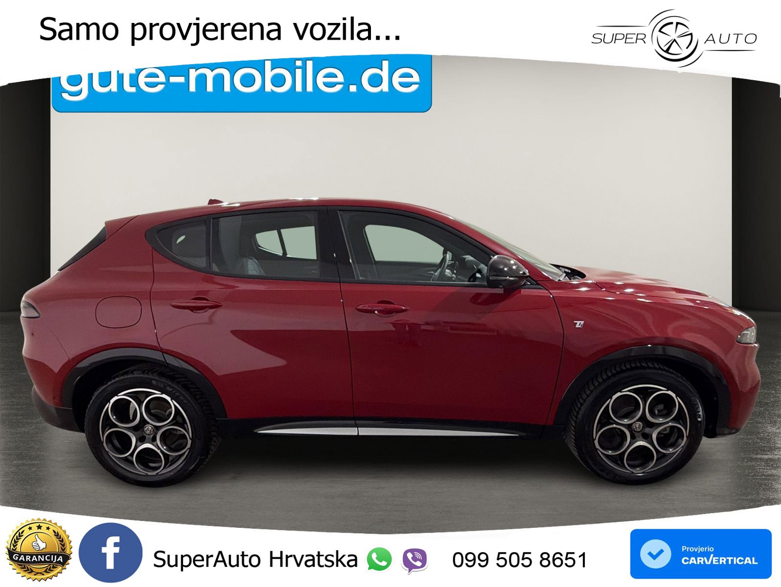 Alfa Romeo Tonale 1.5 VGT (160 KS) 48V-Hybrid TCT LED+GR SJED+ACC