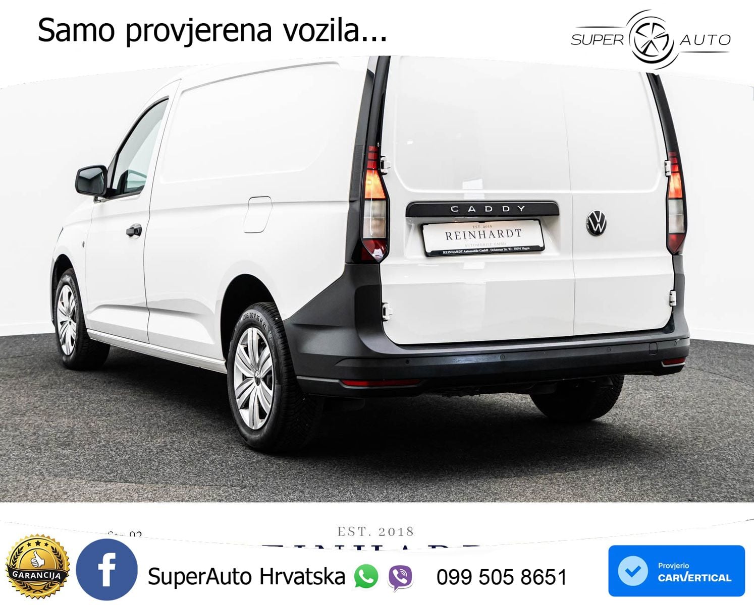 Volkswagen CADDY 2.0TDi CARGO MAXI 16Z./TEMPOMAT/PDC/DAB+ 122 KS