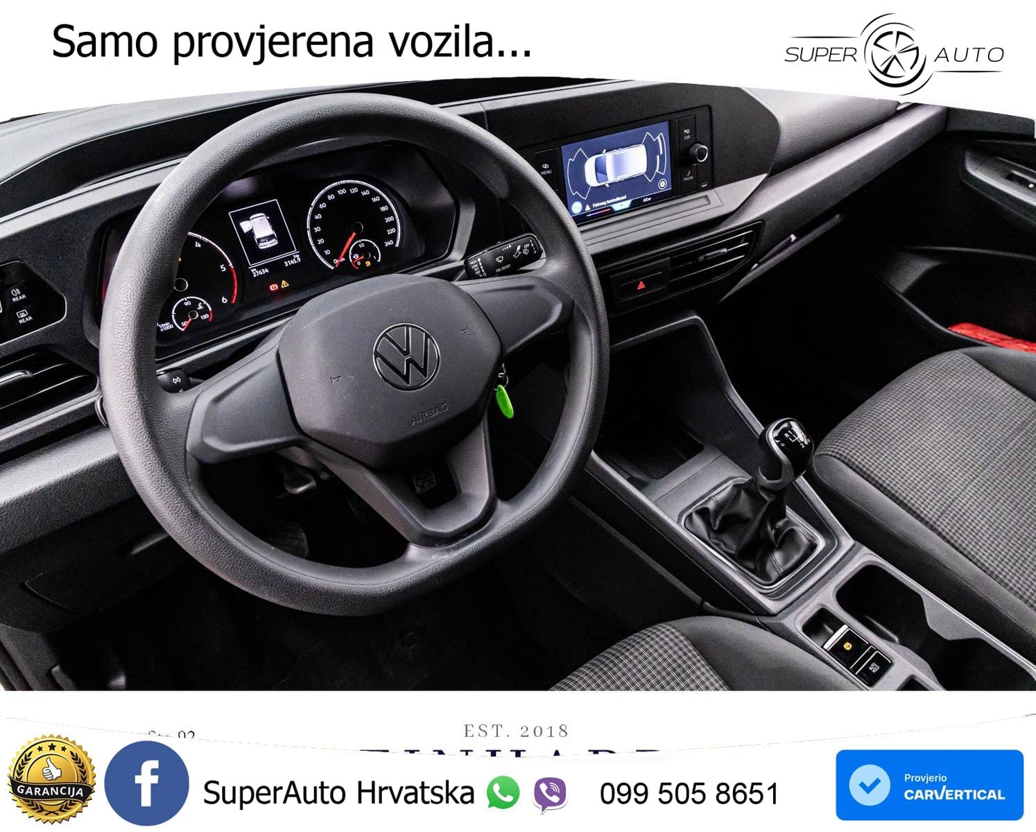 Volkswagen CADDY 2.0TDi CARGO MAXI 16Z./TEMPOMAT/PDC/DAB+ 122 KS