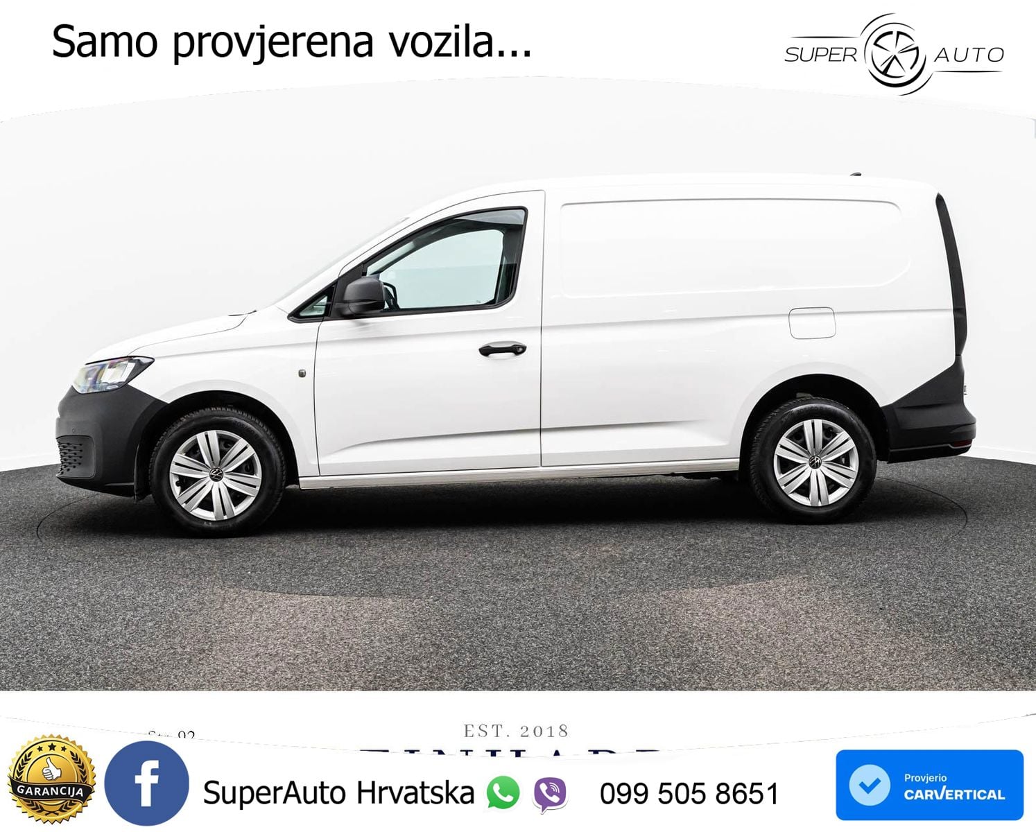 Volkswagen CADDY 2.0TDi CARGO MAXI 16Z./TEMPOMAT/PDC/DAB+ 122 KS