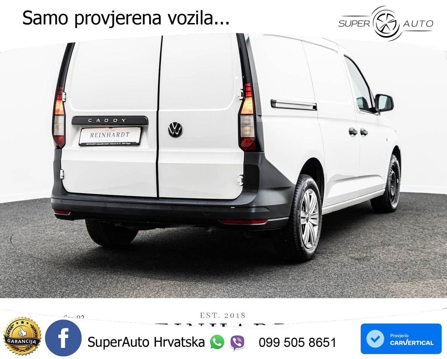 Volkswagen CADDY 2.0TDi CARGO MAXI 16Z./TEMPOMAT/PDC/DAB+ 122 KS