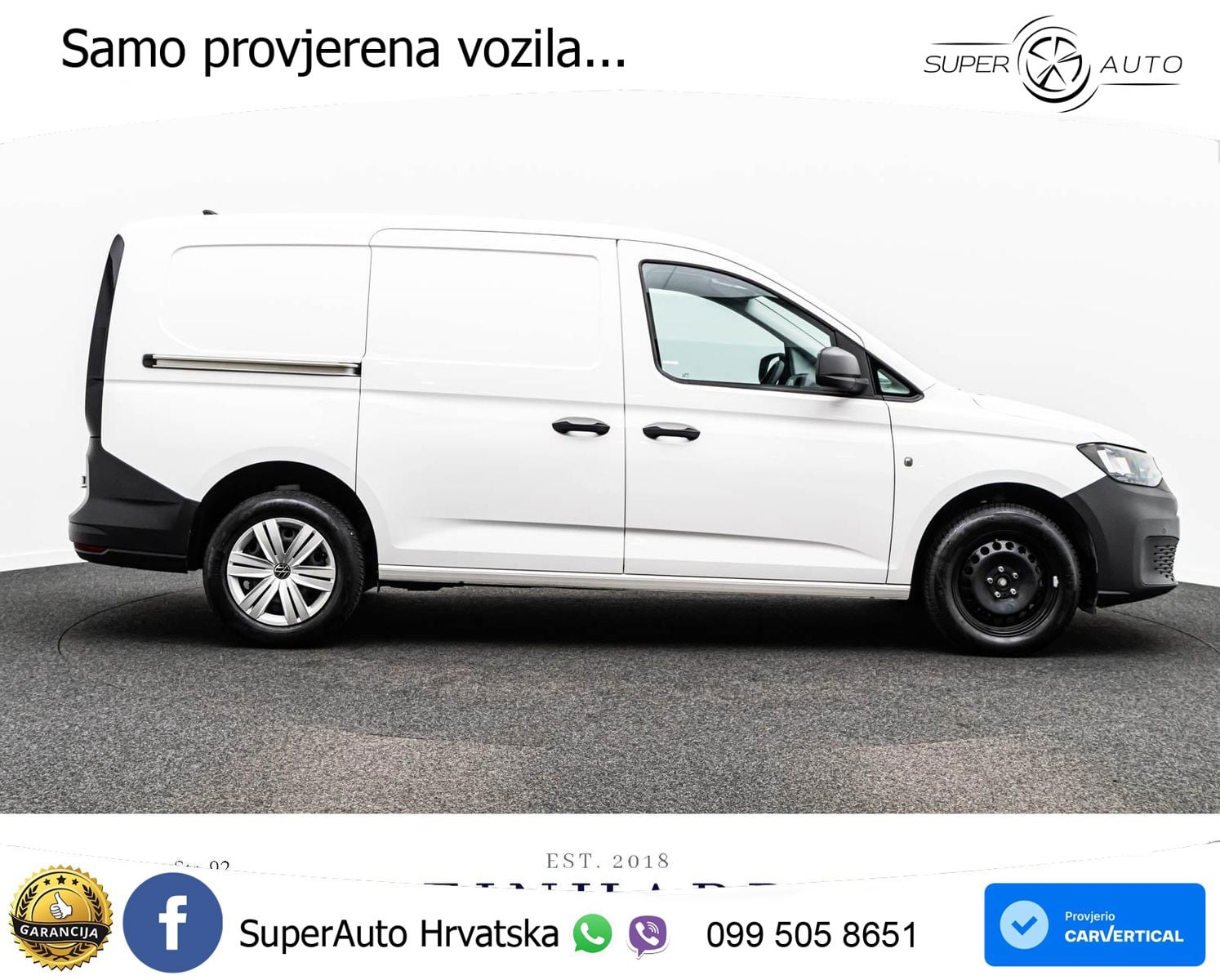 Volkswagen CADDY 2.0TDi CARGO MAXI 16Z./TEMPOMAT/PDC/DAB+ 122 KS