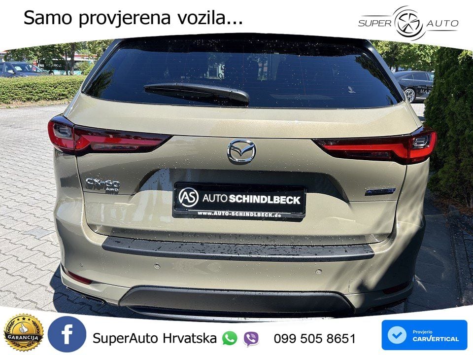 Mazda CX-60 2.5 e-Skyactiv (328 KS) AWD Automatic MATRIX+GR SJED+KAM