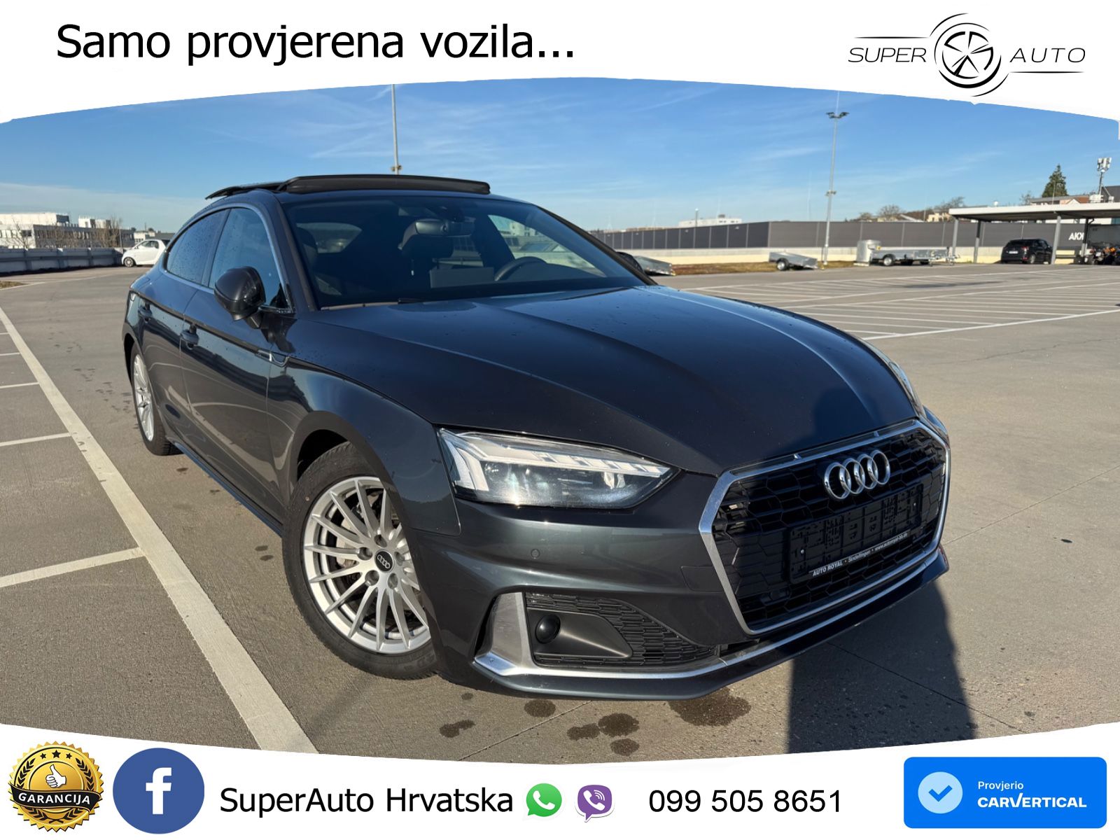 Audi A5 Sportback 40 TDI (204 KS) S tronic MATRIX+GR SJED+KAM