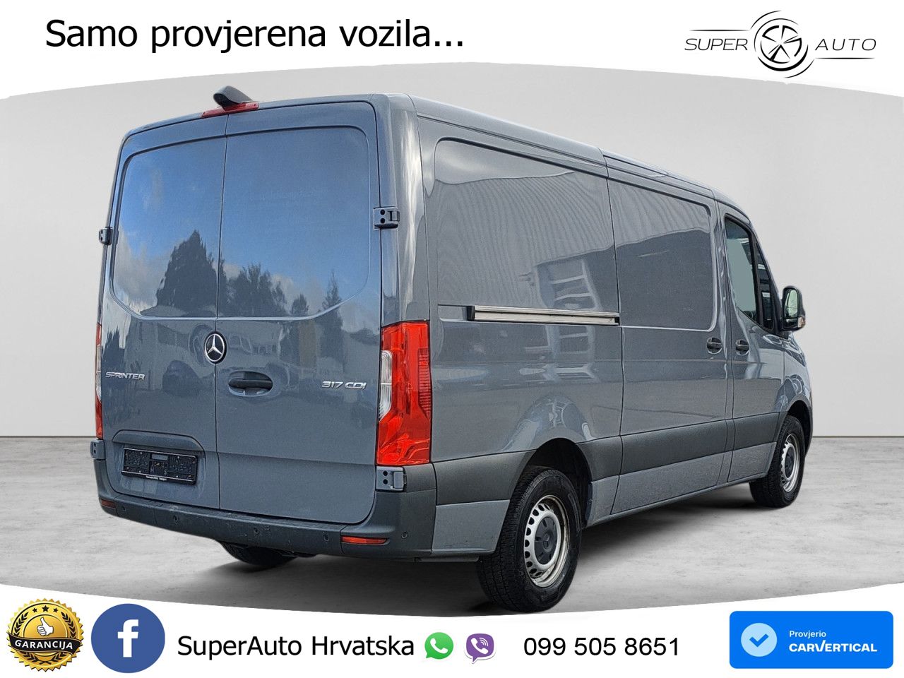 Mercedes-Benz Sprinter 317 CDI KA Klima+MBUX+360°CAM+Komfort 170 KS