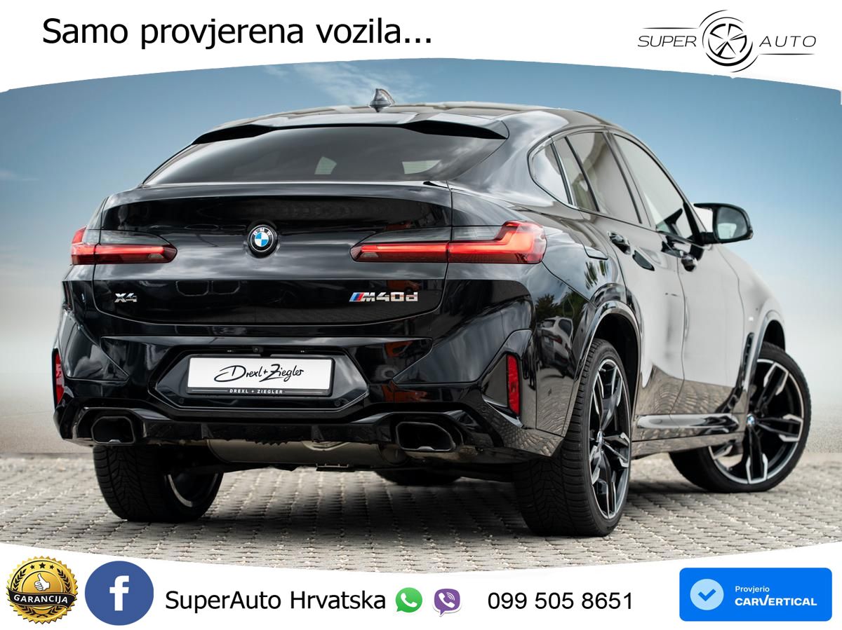 BMW X4 M40d (340 KS) xDrive Steptronic ACC+HEAD+4xGR SJED+360+PANO