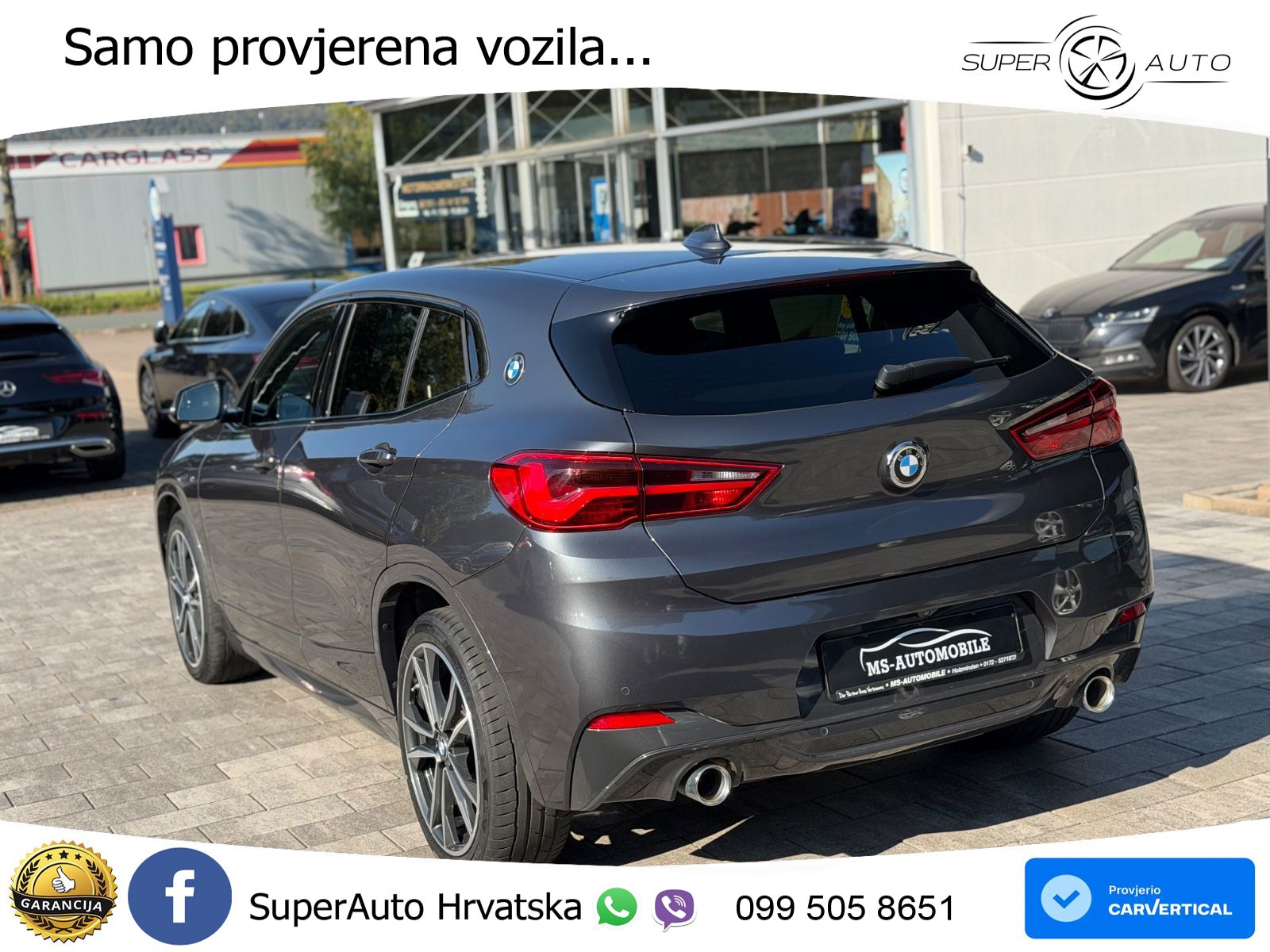 BMW X2 xDrive20d Steptronic M Sport LED+GR SJED+ACC