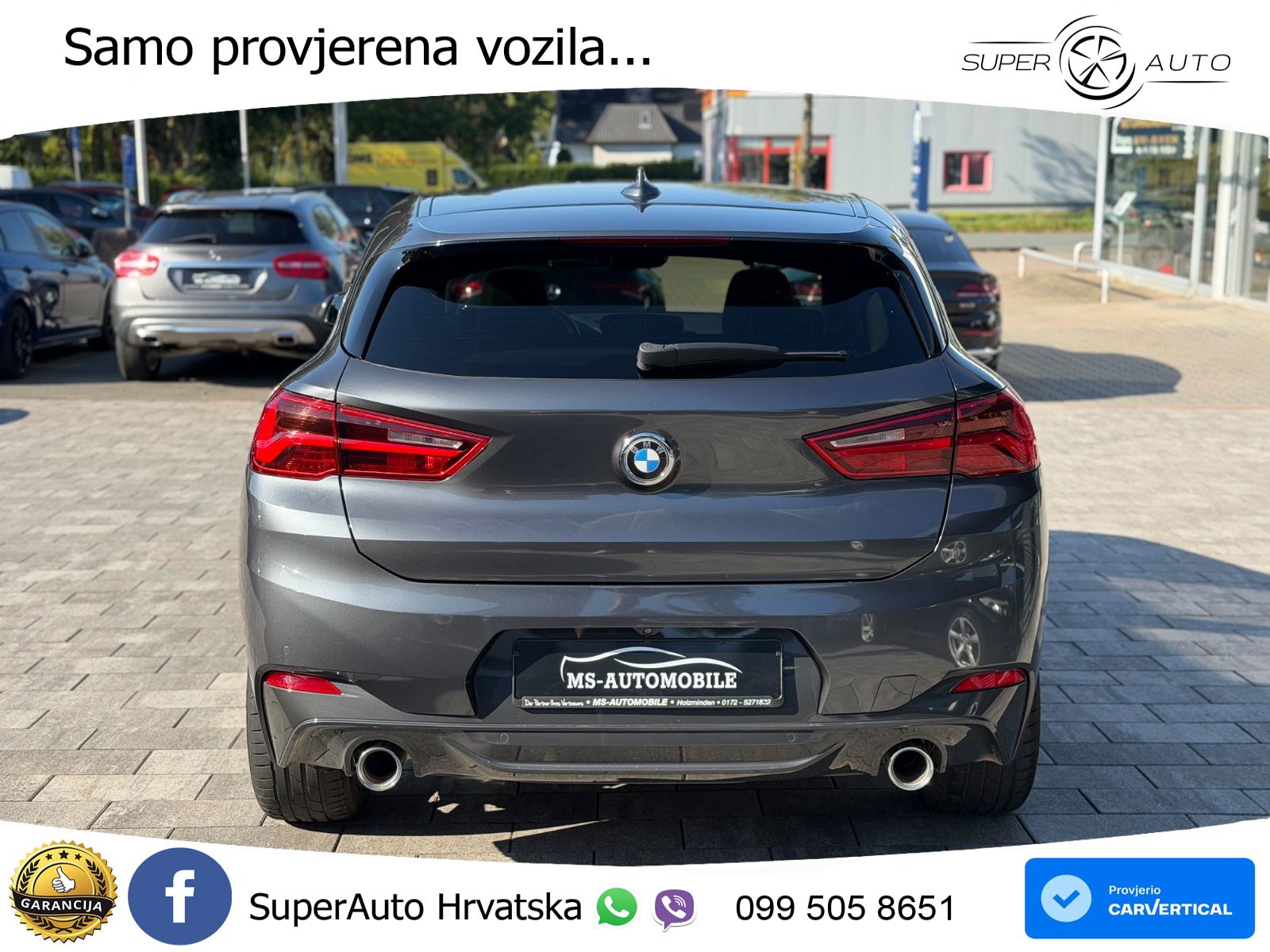 BMW X2 xDrive20d Steptronic M Sport LED+GR SJED+ACC
