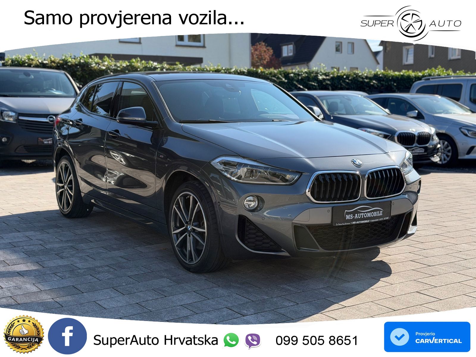 BMW X2 xDrive20d Steptronic M Sport LED+GR SJED+ACC