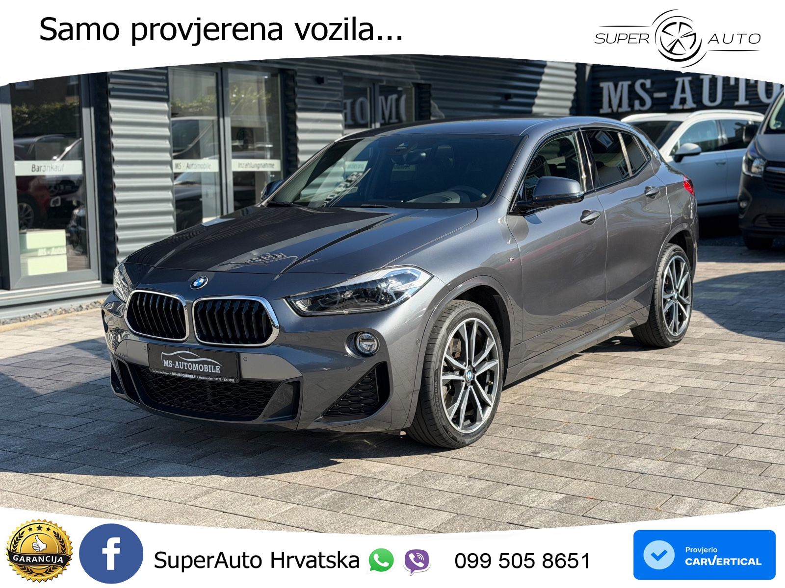 BMW X2 xDrive20d Steptronic M Sport LED+GR SJED+ACC