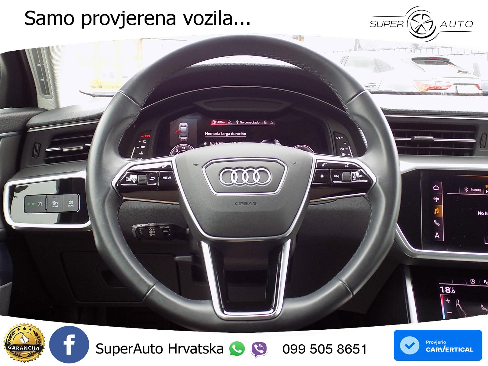 Audi A6 40 TDI (204 KS) S tronic LED+GR SJED+ACC
